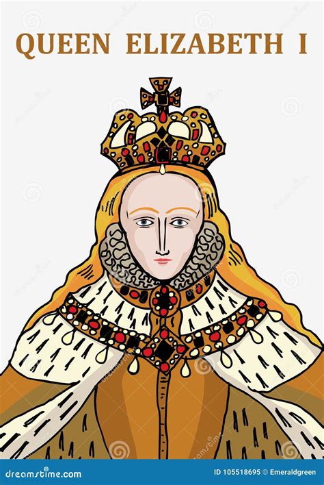 queen elizabeth tudor cartoon|Queen Elizabeth Cartoon Images .